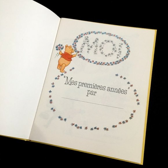 Vintage 1960s Walt Disney Production Moi et Winnie L'Ourson Album Souvenir Bébé - Picture 4 of 10